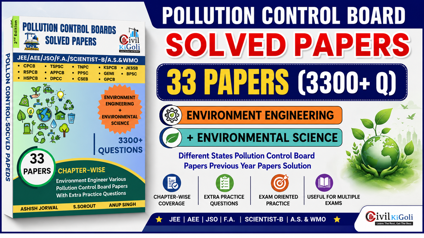 Pollution Control Board Solved Papers Ebook