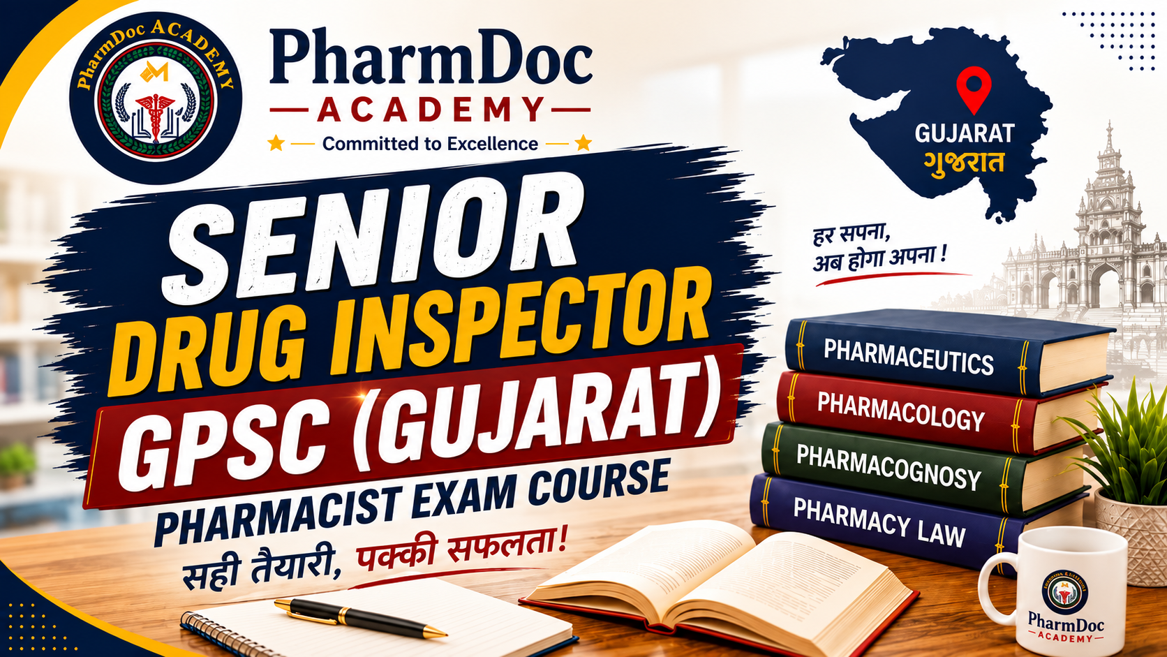 Senior Drug Inspector, GPSC (Gujarat)