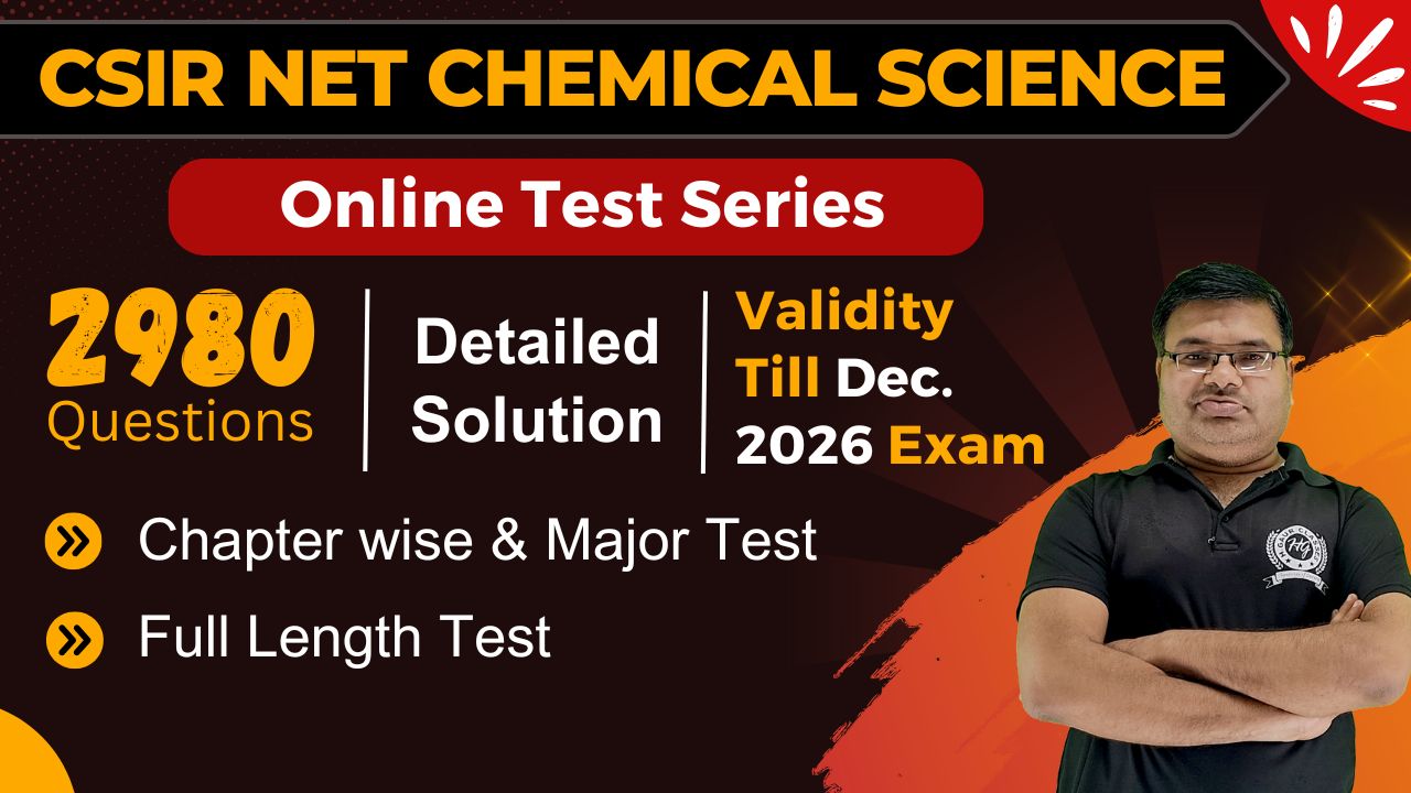 Test Series CSIR NET Dec. 2026 Chemical Science (Validity Till Exam)