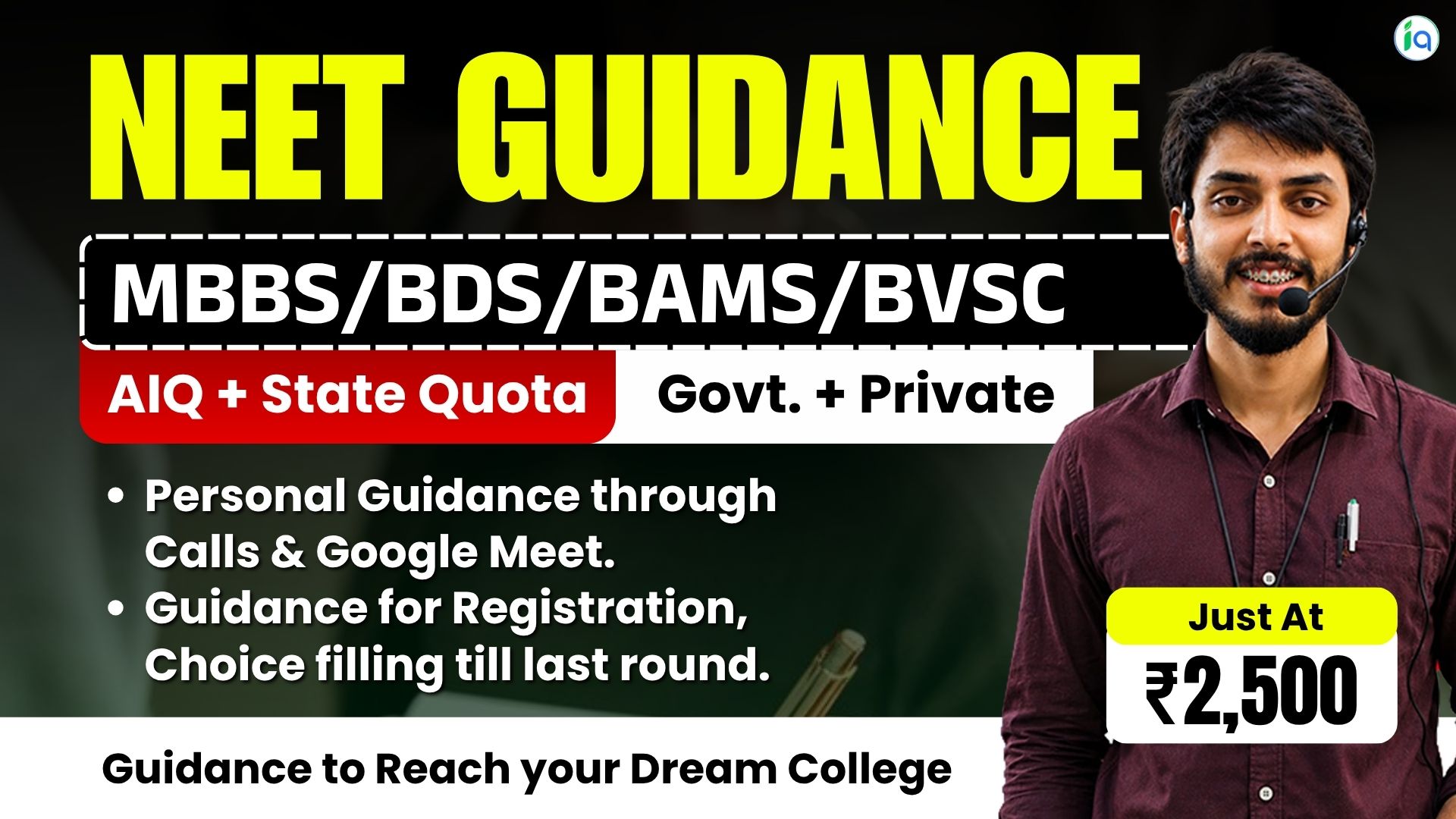 NEET Counselling Guidance Program by Mr. Revati Raman