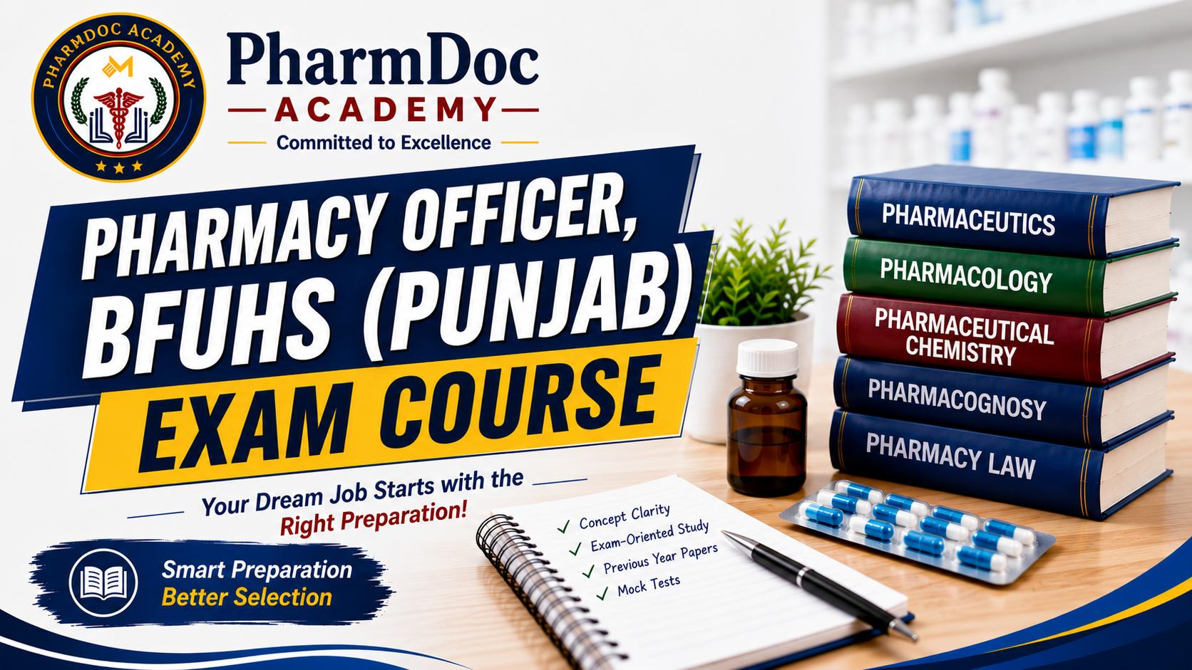 Pharmacy Officer, BFUHS (Punjab)