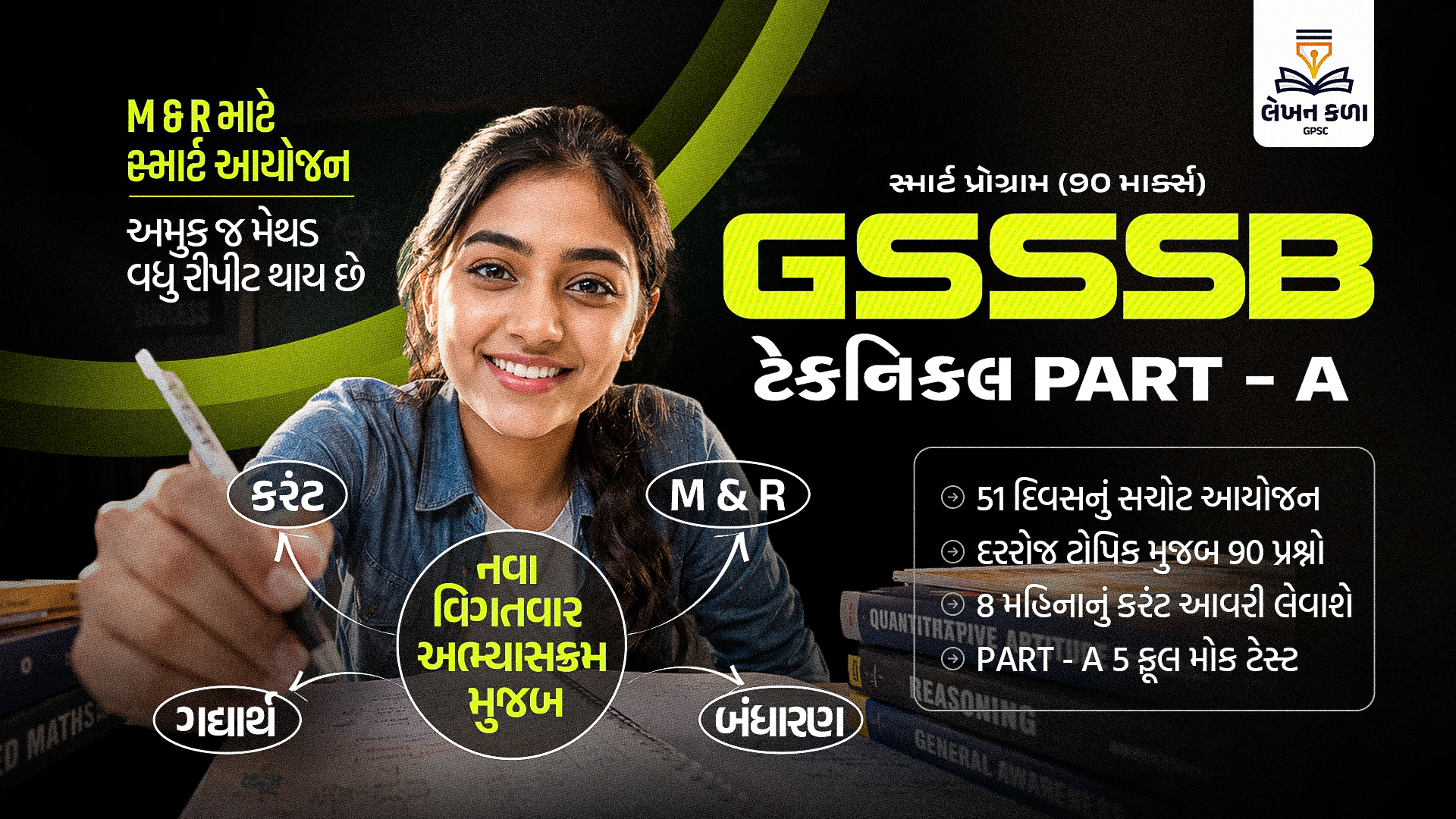 GSSSB ટેકનિકલ PART - A સ્માર્ટ પ્રોગ્રામ 