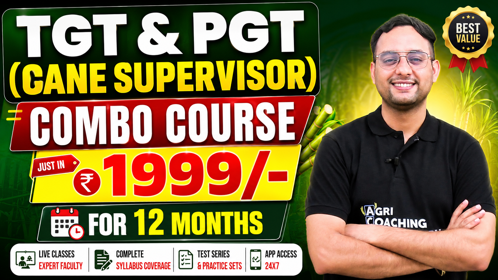 UP TGT & PGT + Cane Supervisor (Combo Course)