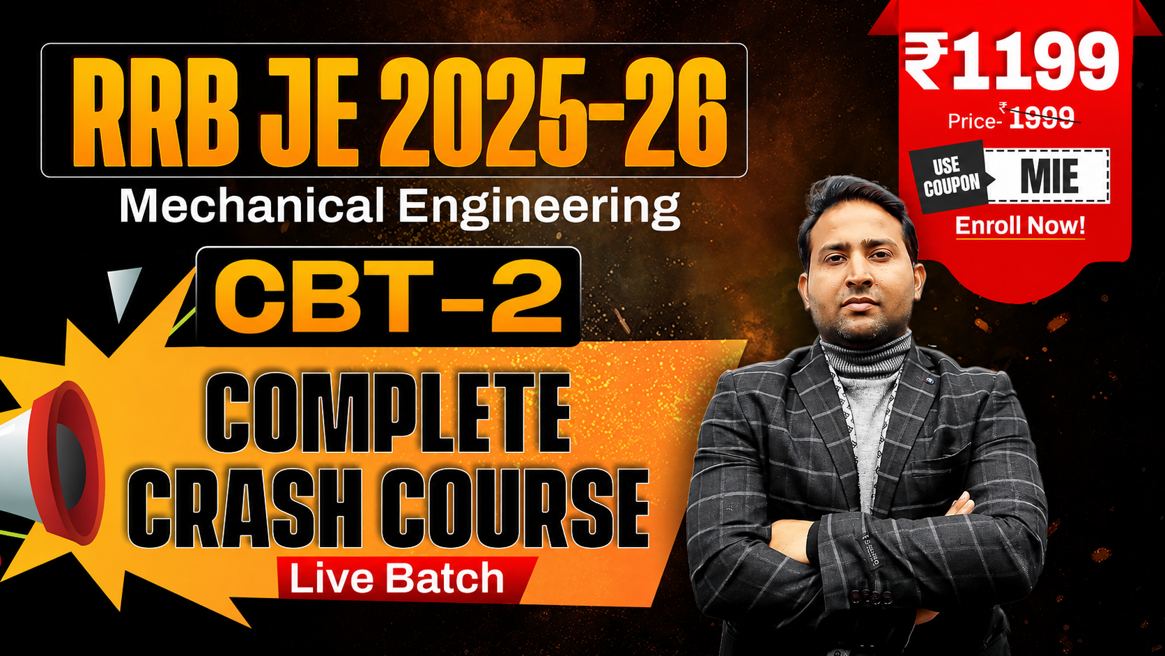 RRB JE CBT 2 (Technical) Crash Course