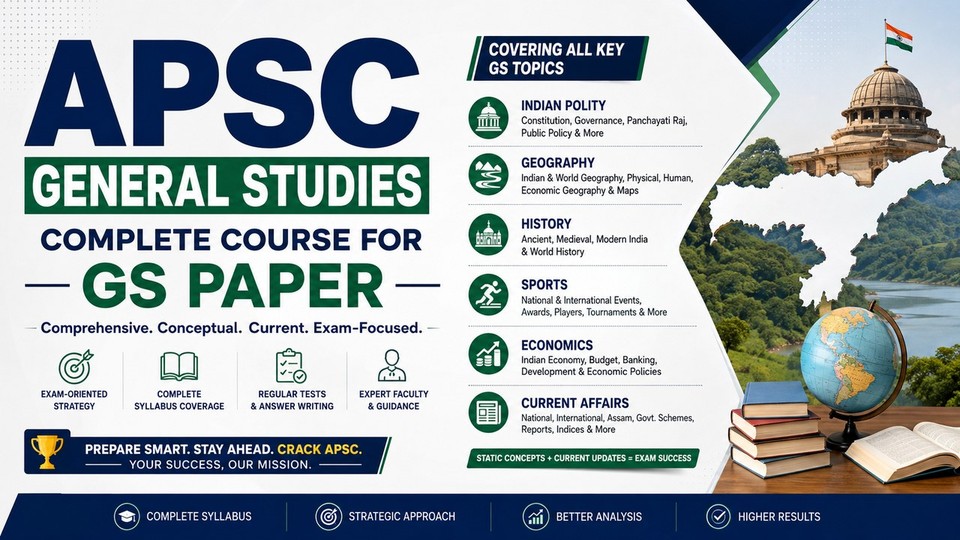 Complete General Studies Course for APSC