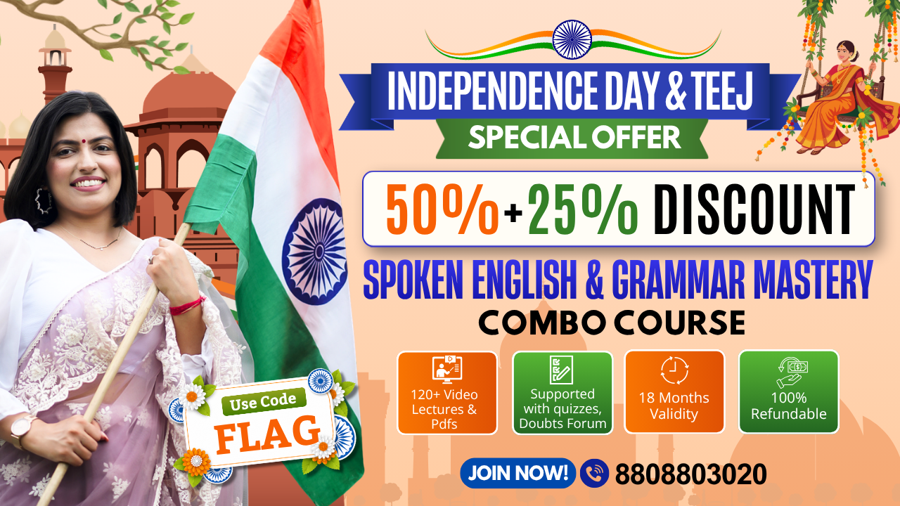 Spoken English & Grammar Mastery (R3-Combo Course)