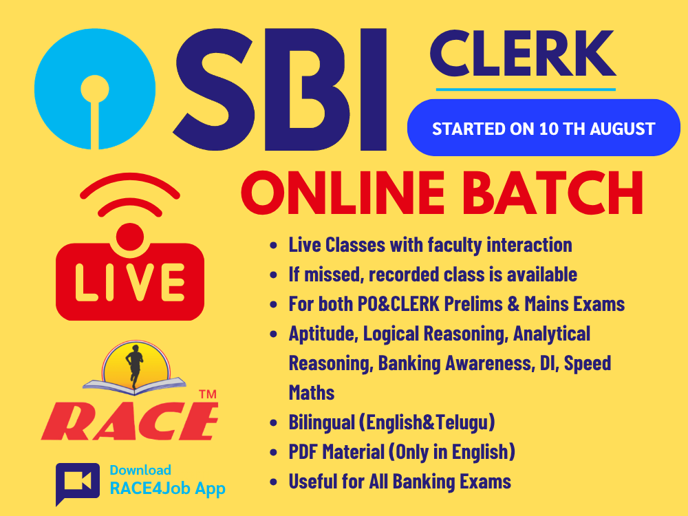 SBI CLERK 2026  | EXCLUSIVE ONLINE LIVE BATCH