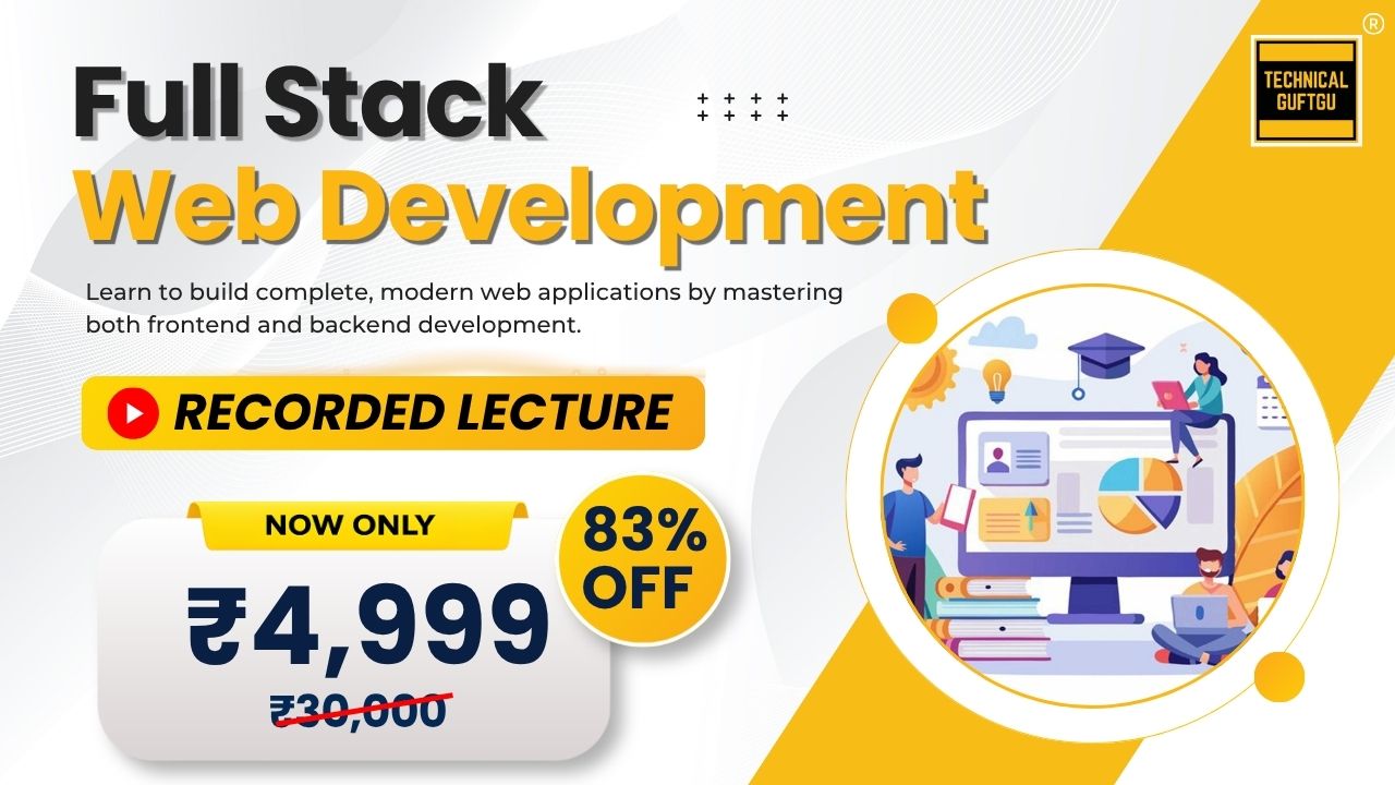 FULL STACK WEB DEVELOPMENT