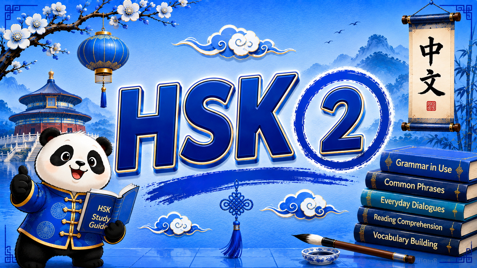 HSK 2 + AI Chatbot + 2 Live Classes/week