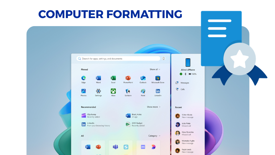Computer format