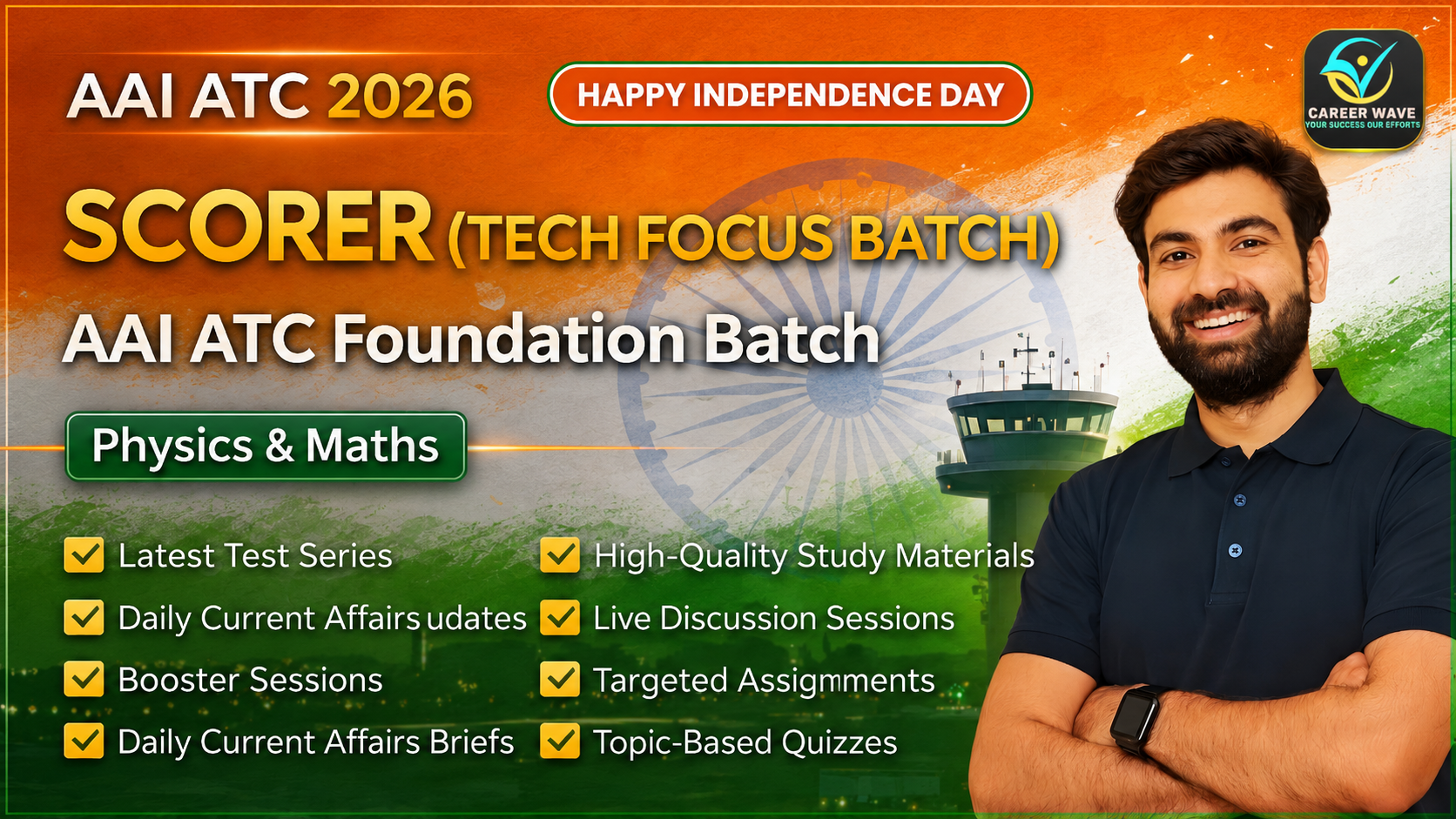 AAI ATC 2026 | SCORER BILINGUAL BATCH (TECH FOCUS BATCH)
