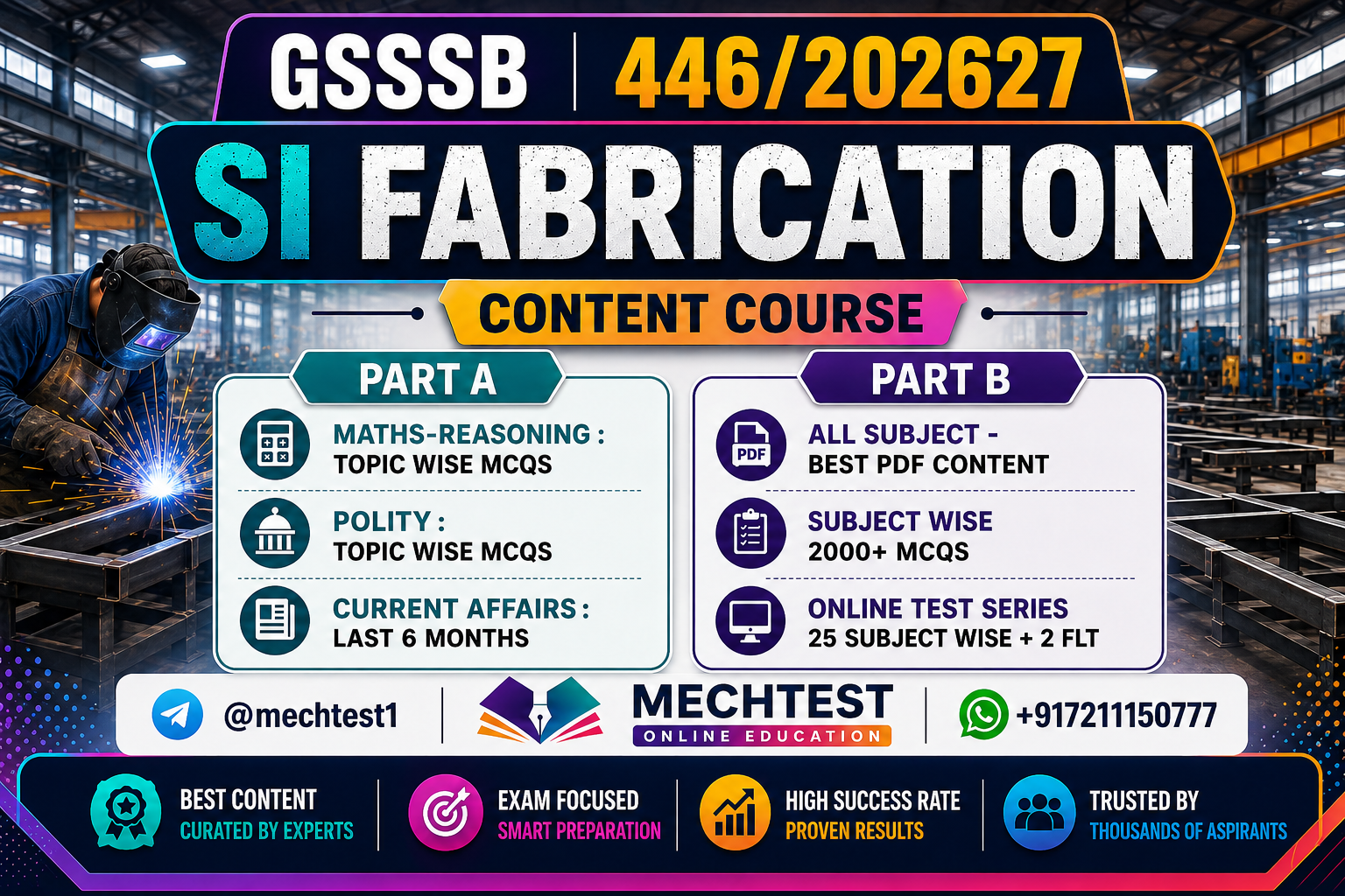 CC - SI Fabrication [446/26-27] [ Limited Seats - Only 55 Members!]