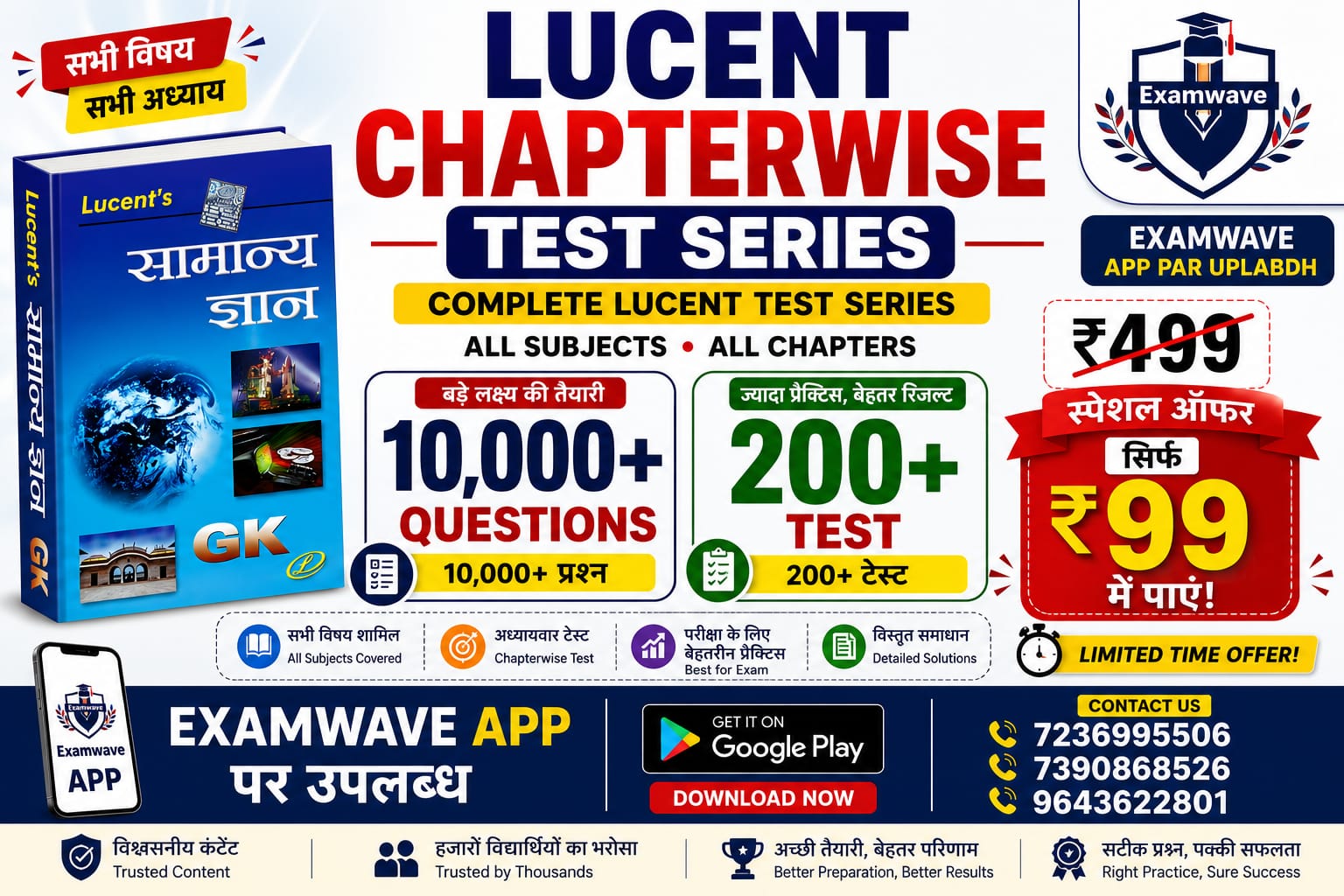 LUCENT CHAPTERWISE TEST (200+ TEST)