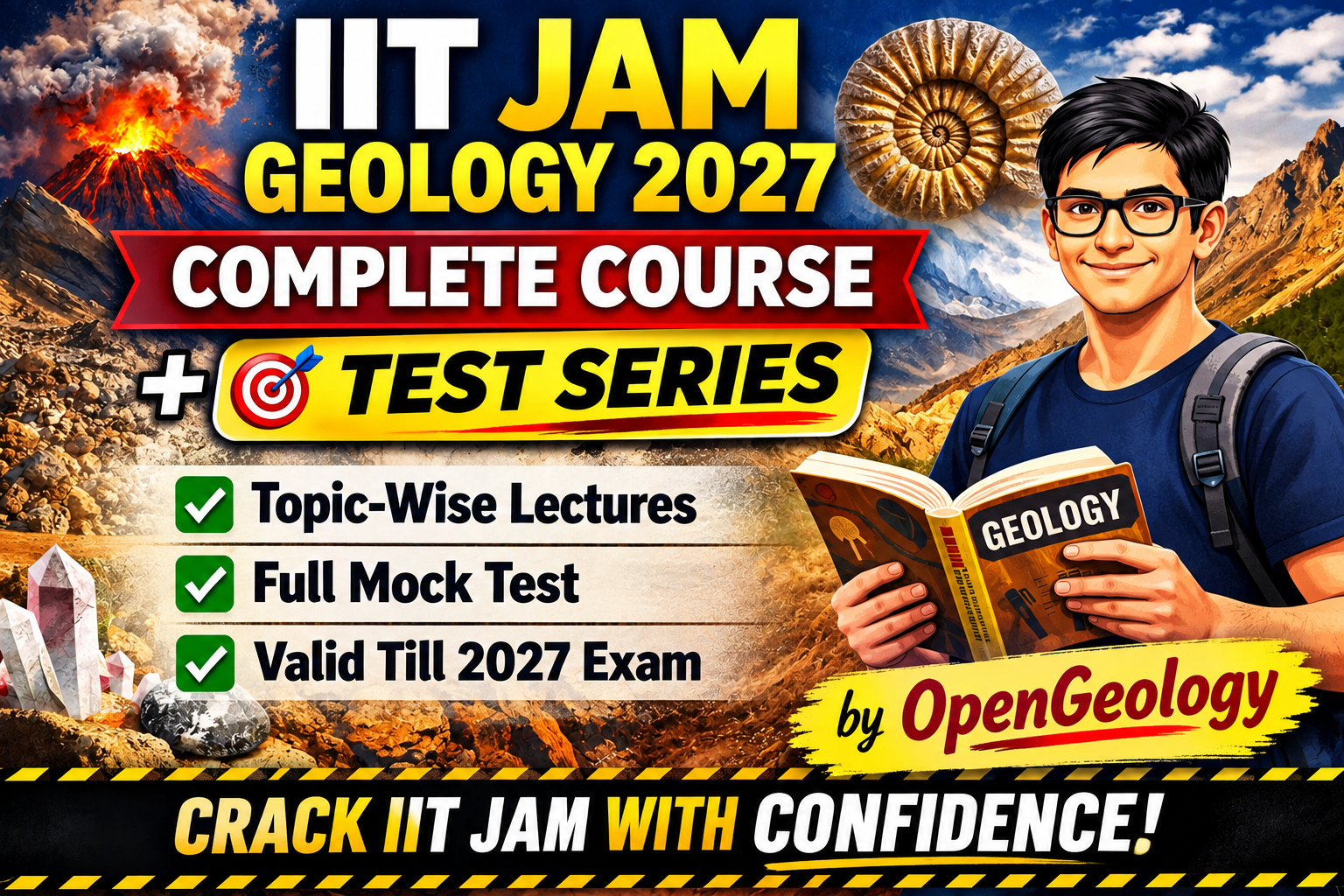 IIT JAM (Lectures + Test Series)