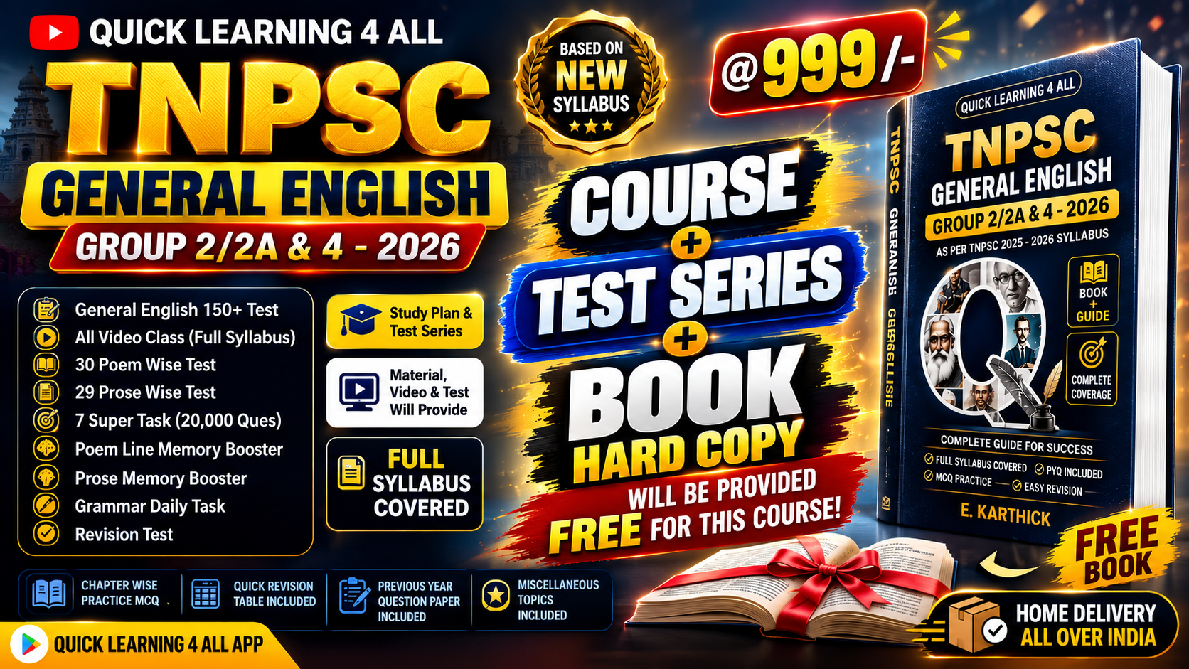 General English (Course + Book) - Group 2/2A - 2026
