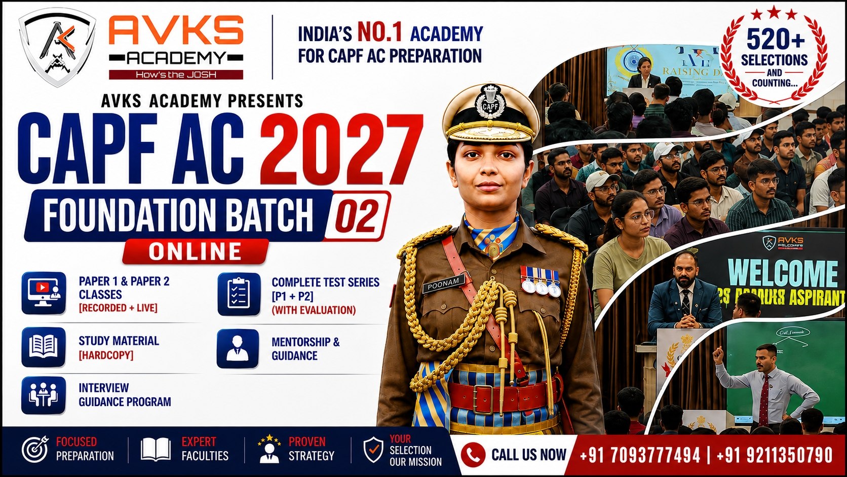 CAPF 2027 OLP 02 SUPER FOUNDATION BATCH