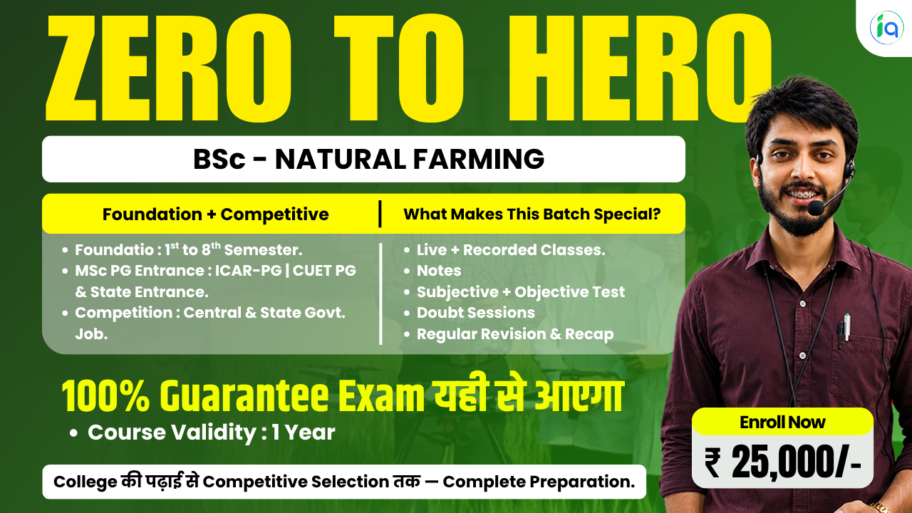 ZERO TO HERO — B.Sc. NATURAL FARMING