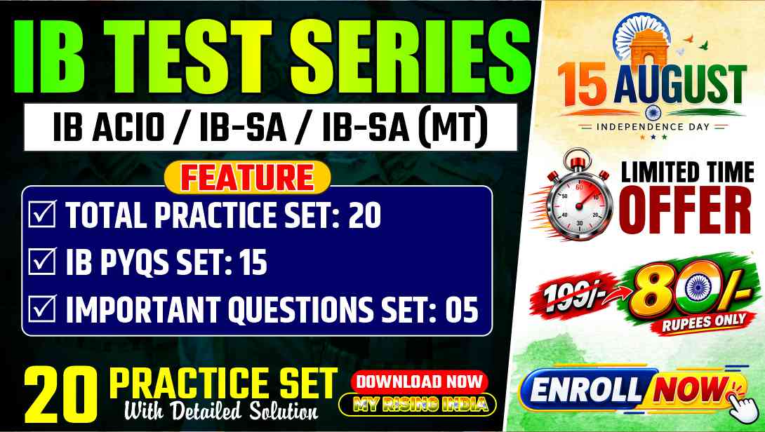 IB Test Series 2026 with PYQs