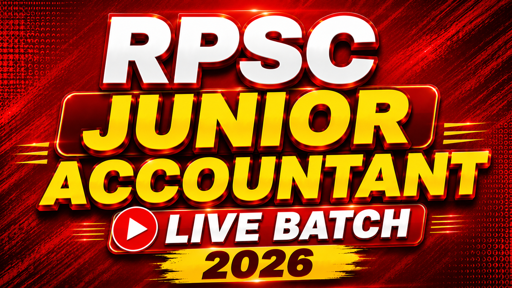 RPSC Junior Accountant Complete Online Course 2026