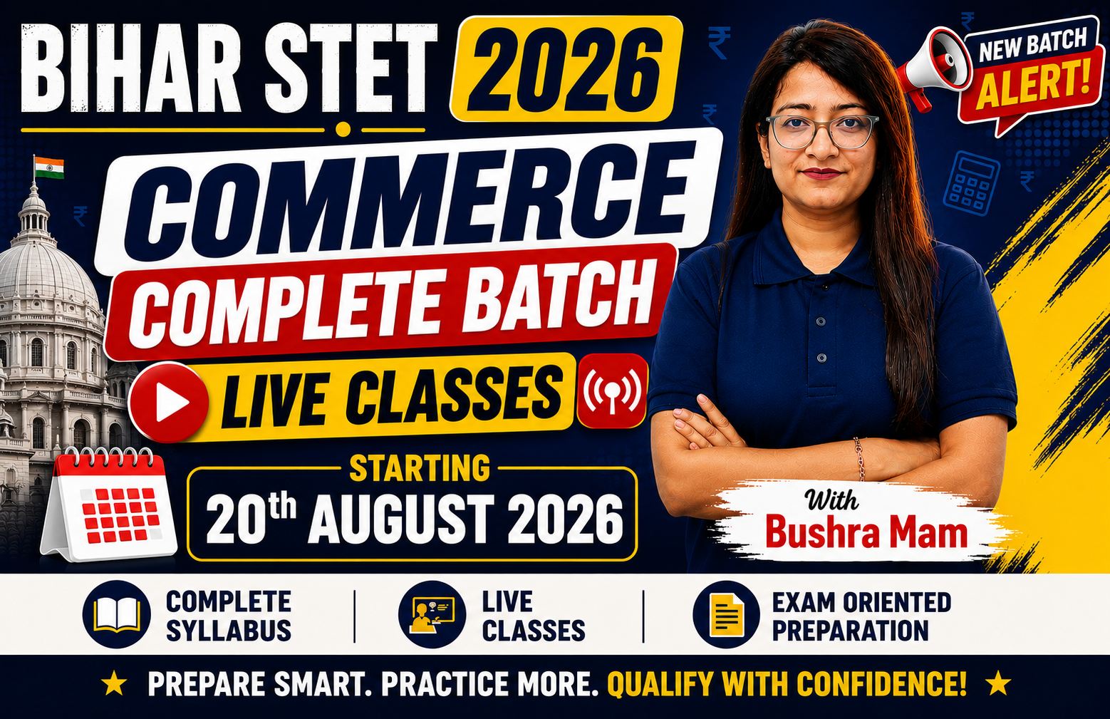 BIHAR STET 2026 | COMMERCE | COMPLETE BATCH 