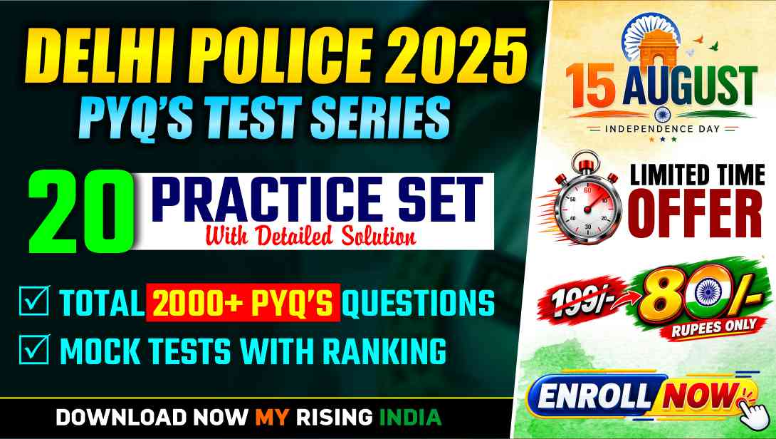 Delhi Police PYQ's Complete Test Series