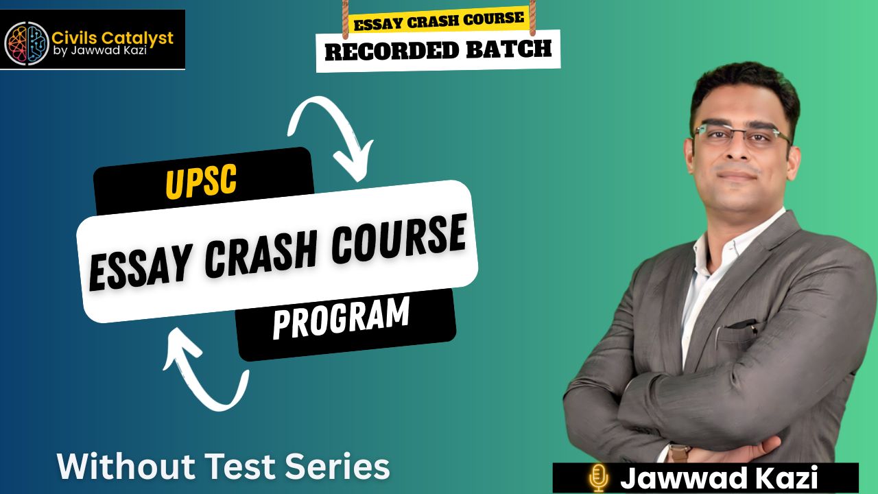 UPSC Recorded Essay Crash Course 2026 Lectures
