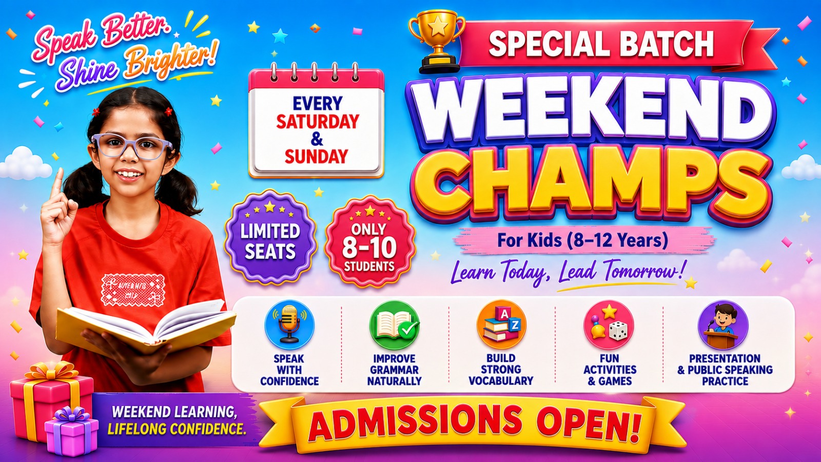 WEEKEND CHAMPS Special Batch WC1
