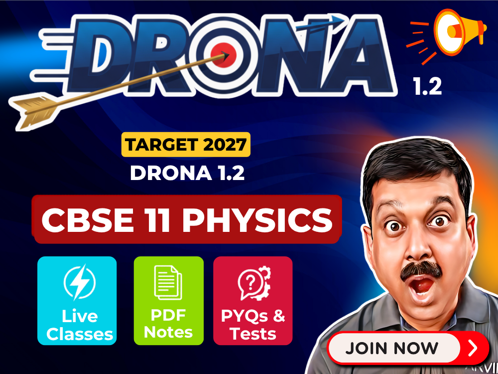 11th Physics DRONA 1.2 D LIVE Masterclass by Arvind Sir (2026-27)