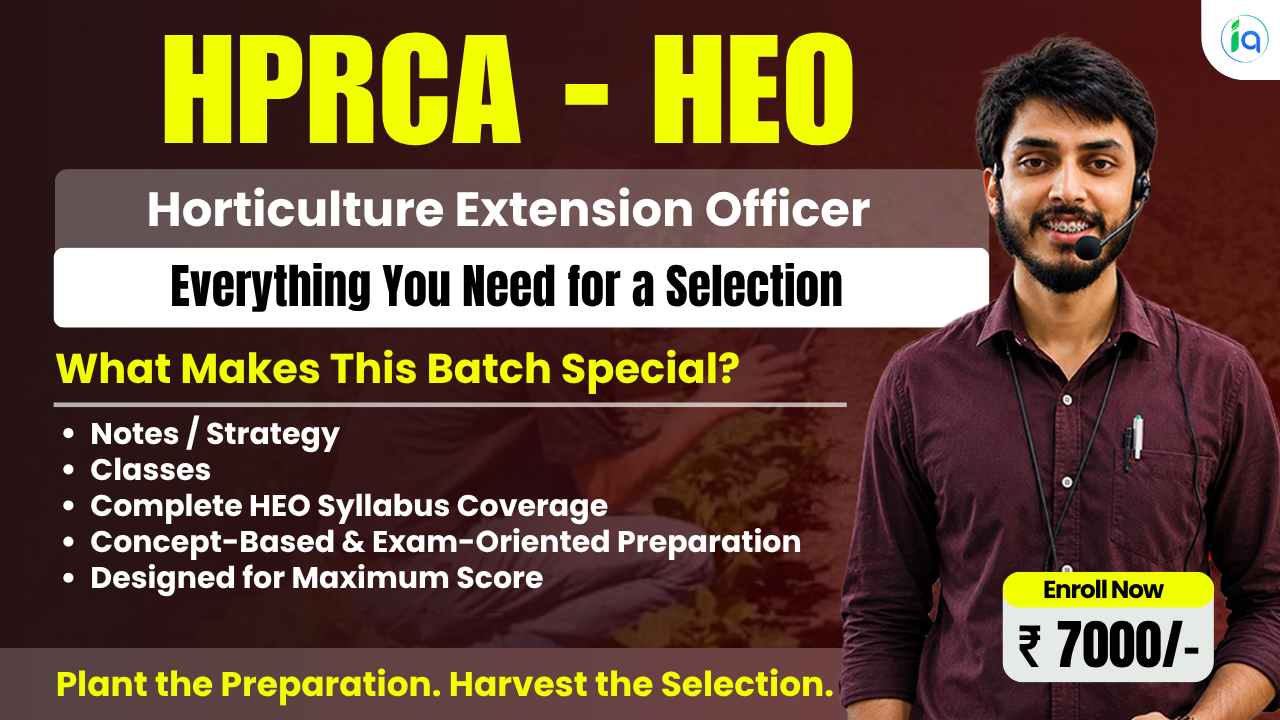 HPRCA – HEO | Horticulture Extension Officer
