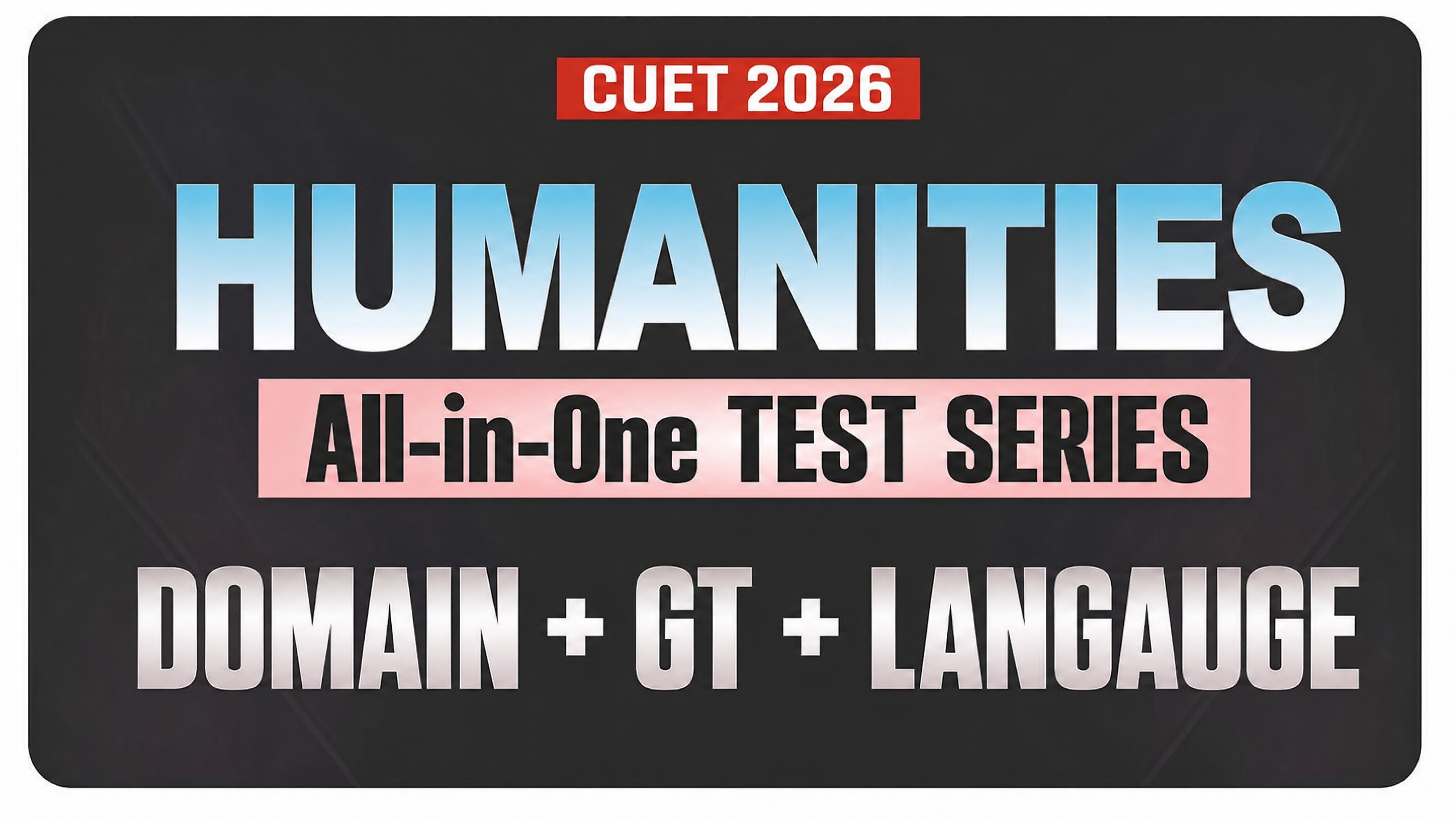 Humanities All-in-One Test Series