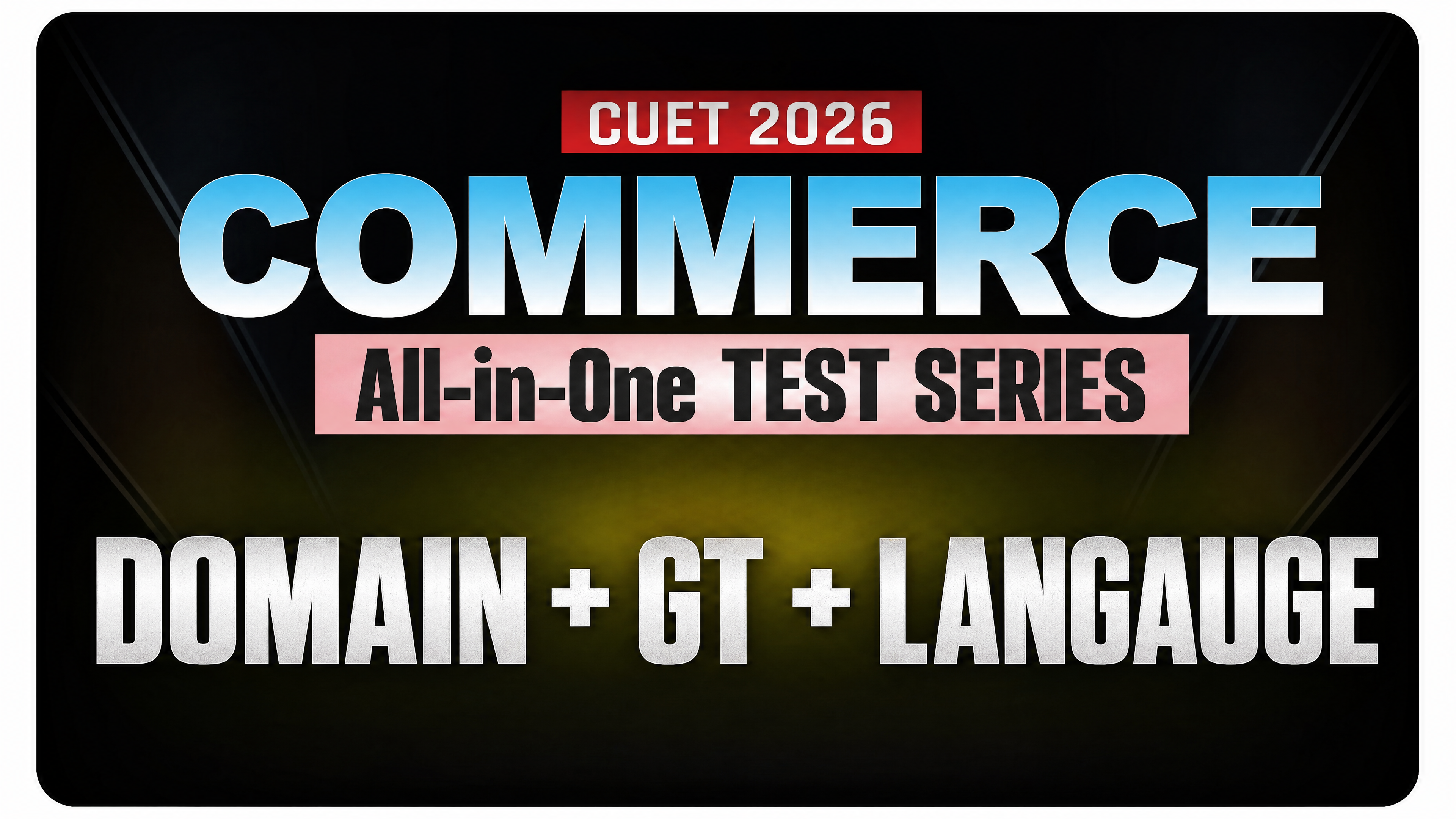 Commerce All-in-One Test Series