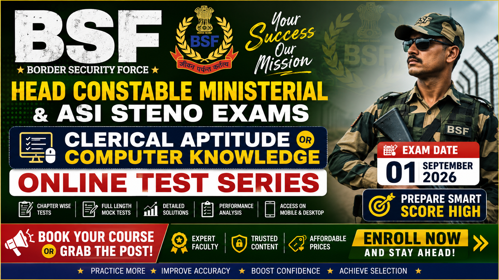 BSF HC/MIN & ASI STENO
