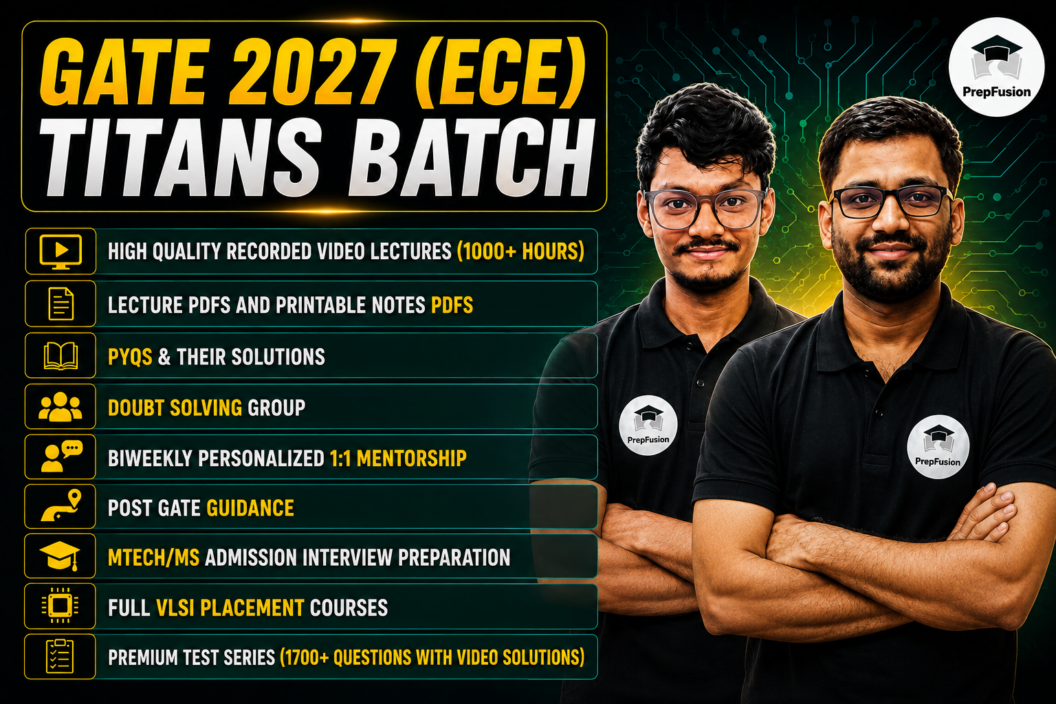 GATE 2027 FULL SUBSCRIPTION (ECE) : TITANS BATCH