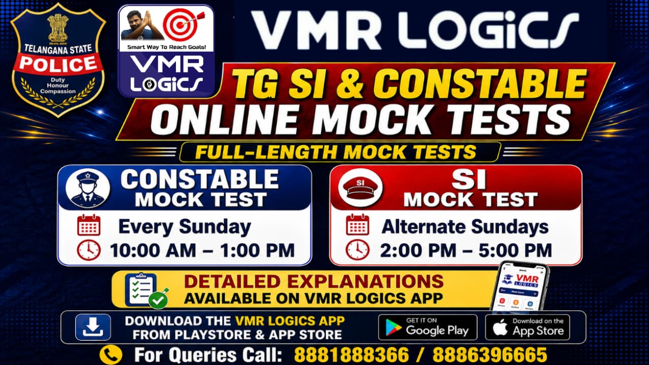 TG SI & CONSTABLE MOCK TESTS