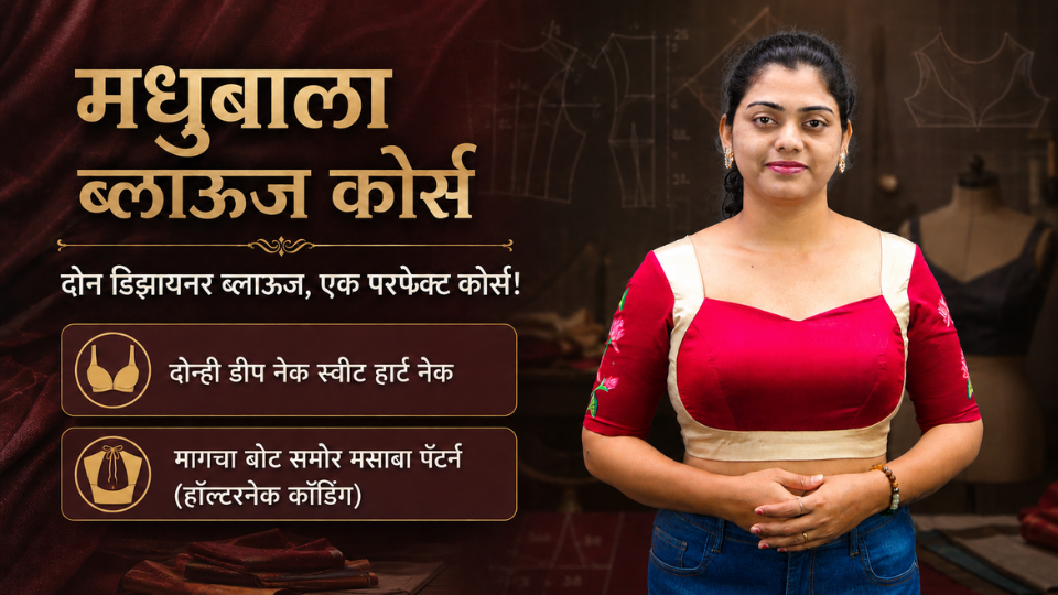मधुबाला ब्लाऊज कोर्स