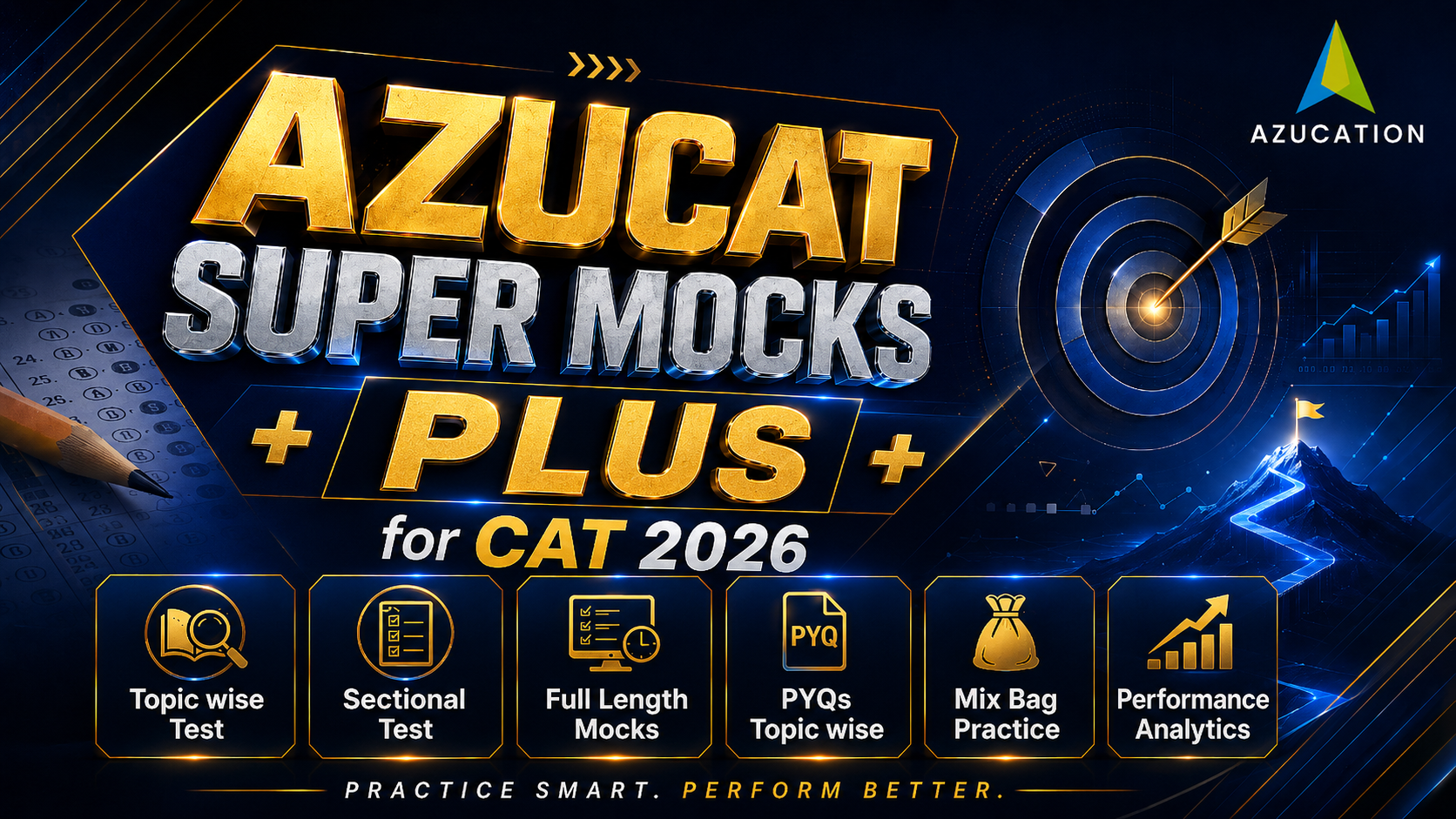 AZUCAT SUPER MOCK PLUS CAT 2026