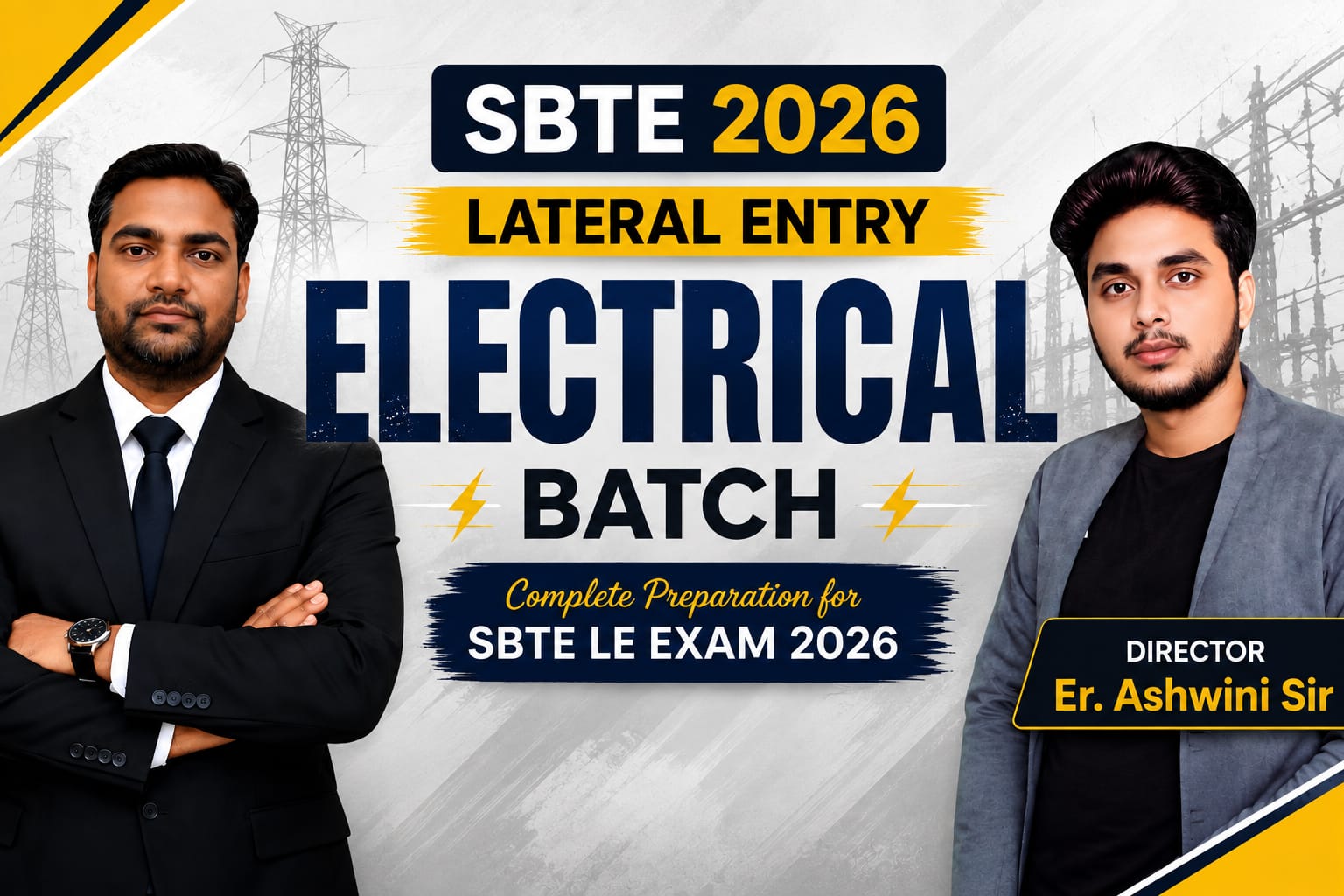 LATERAL ENTRY Electrical 3rd Semester (SBTE)
