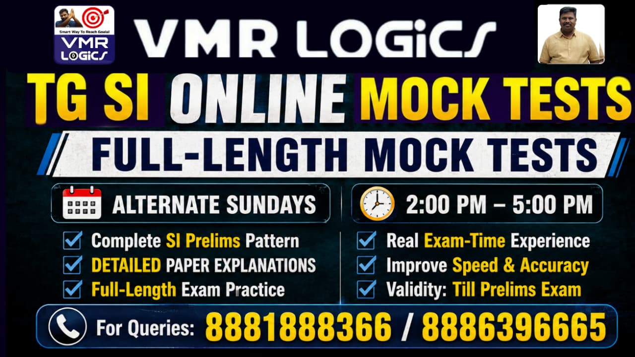 TG SI ONLINE MOCK TESTS