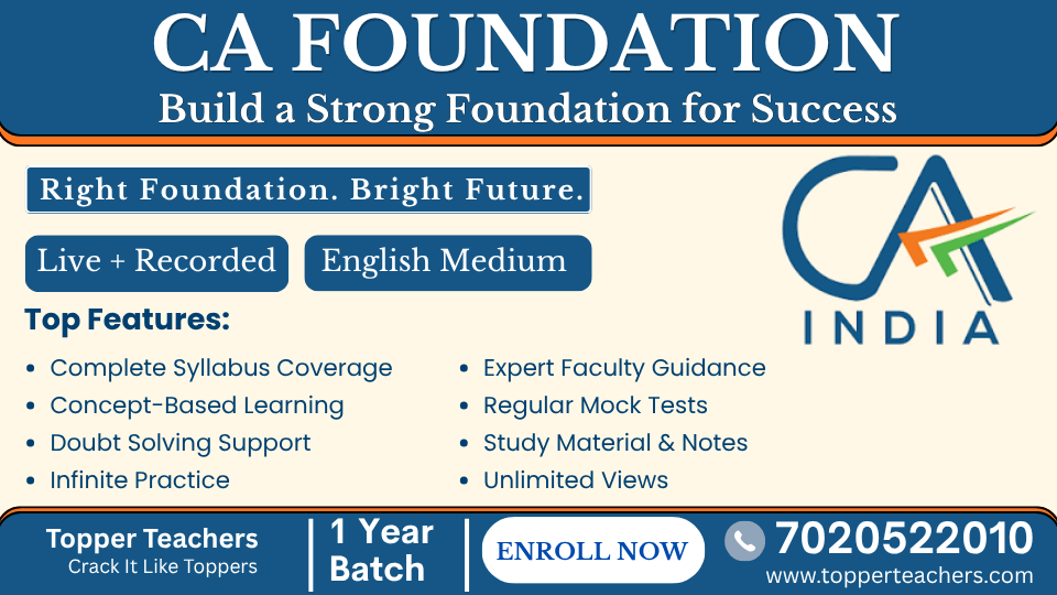 CA Foundation