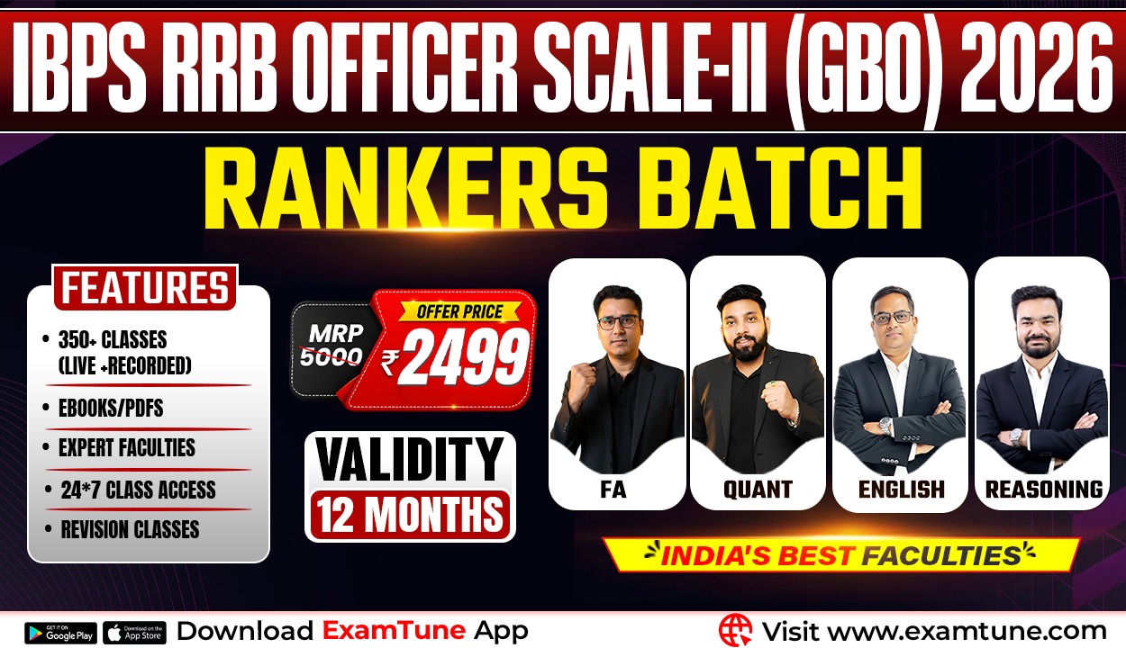 IBPS RRB Officer Scale-II (GBO) 2026 Complete Video Course | Rankers Batch