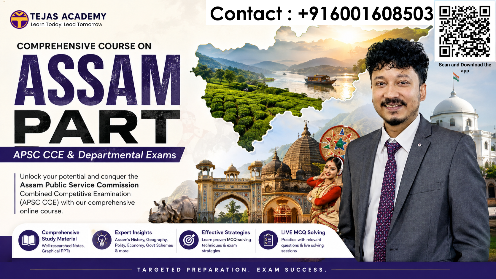 Comprehensive Course on Assam Part | APSC CCE & Departmental Exams