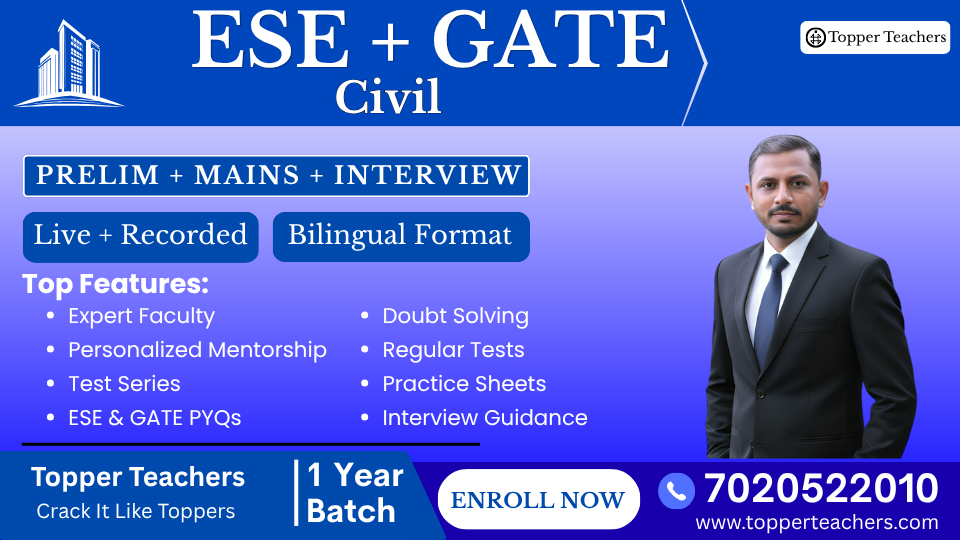 ESE + GATE : Civil 