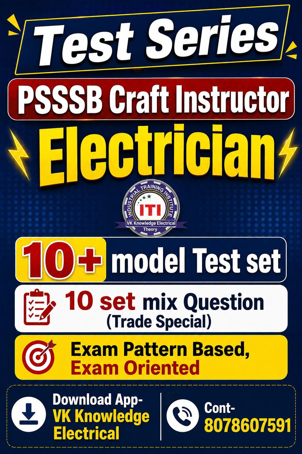 Test PSSSB Instructor Electrician