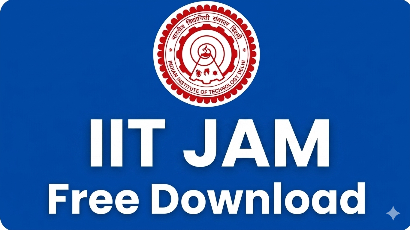 IIT JAM Free downloads