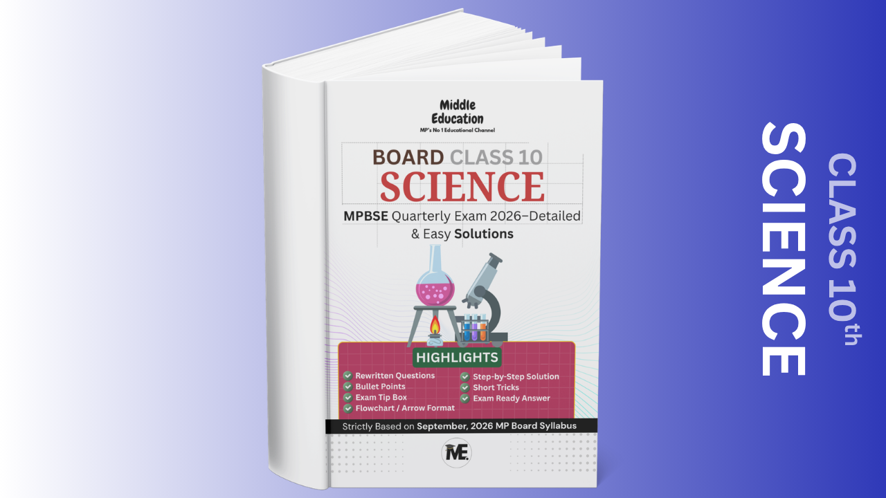 Quarterly Exam 2026 - Question Bank Solution Class 10th - Science