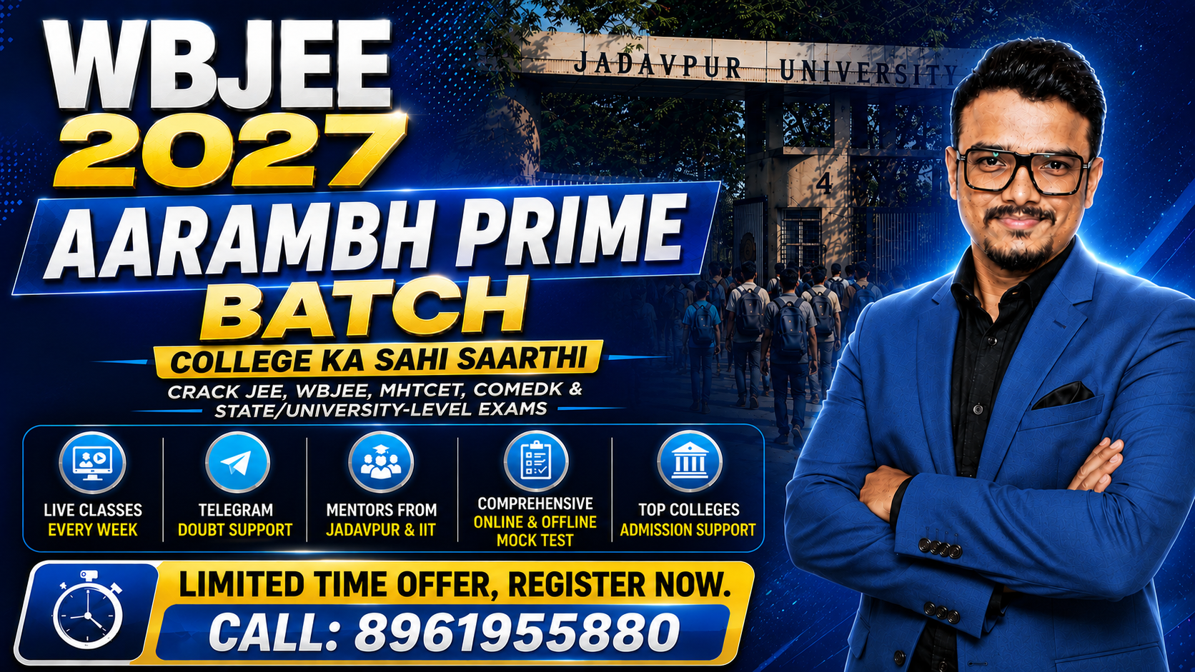 AARAMBH PRIME - WBJEE 2027