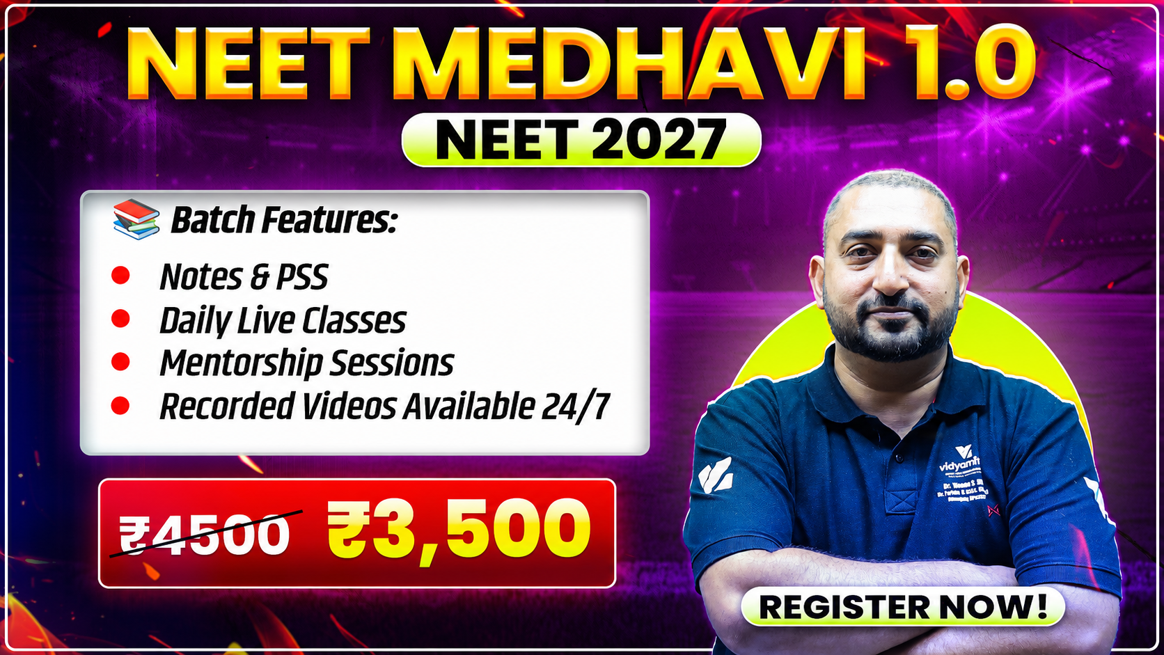 NEET MEDHAVI 1.o BATCH