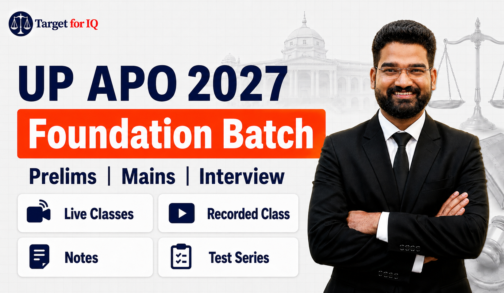 🟢UP APO 2027 | Foundation Batch