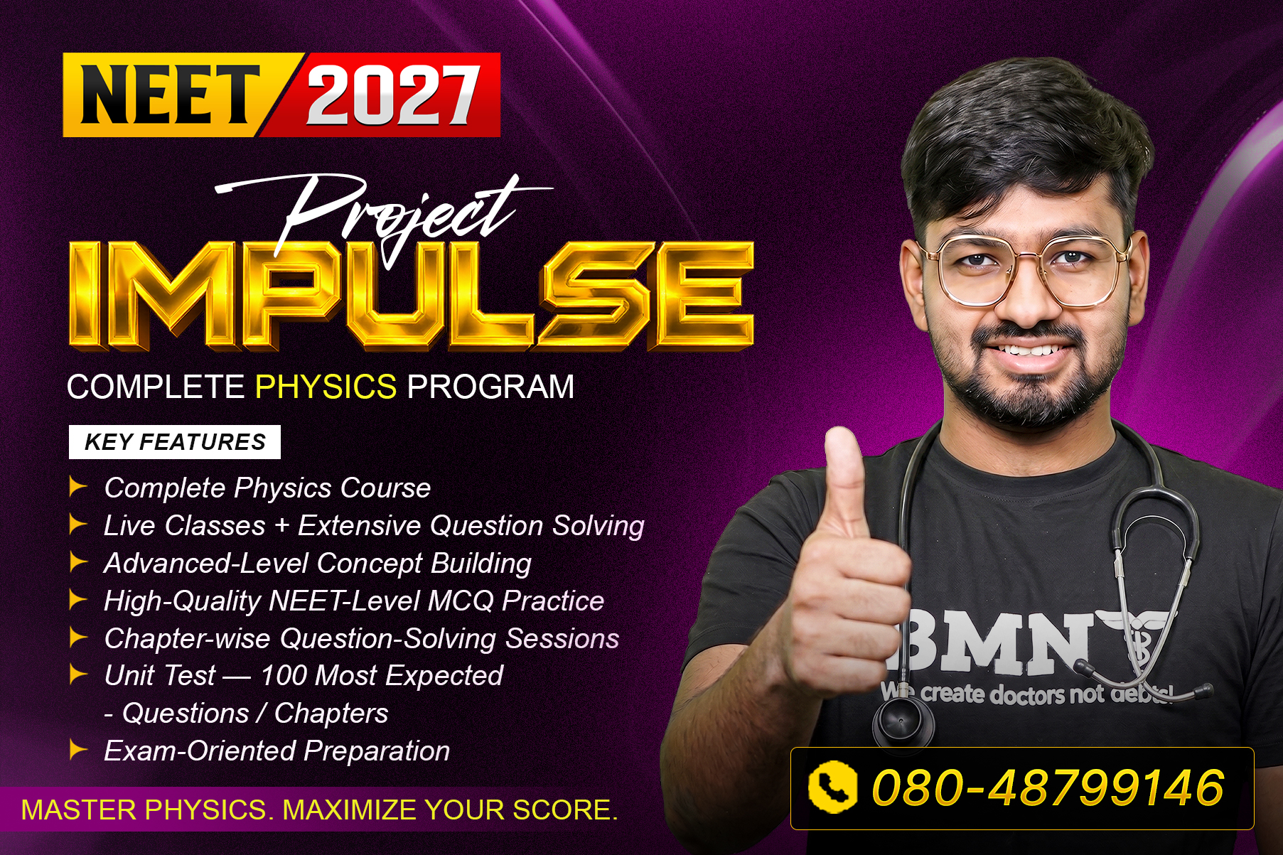 PROJECT IMPULSE 180 [Physics] - NEET 2027