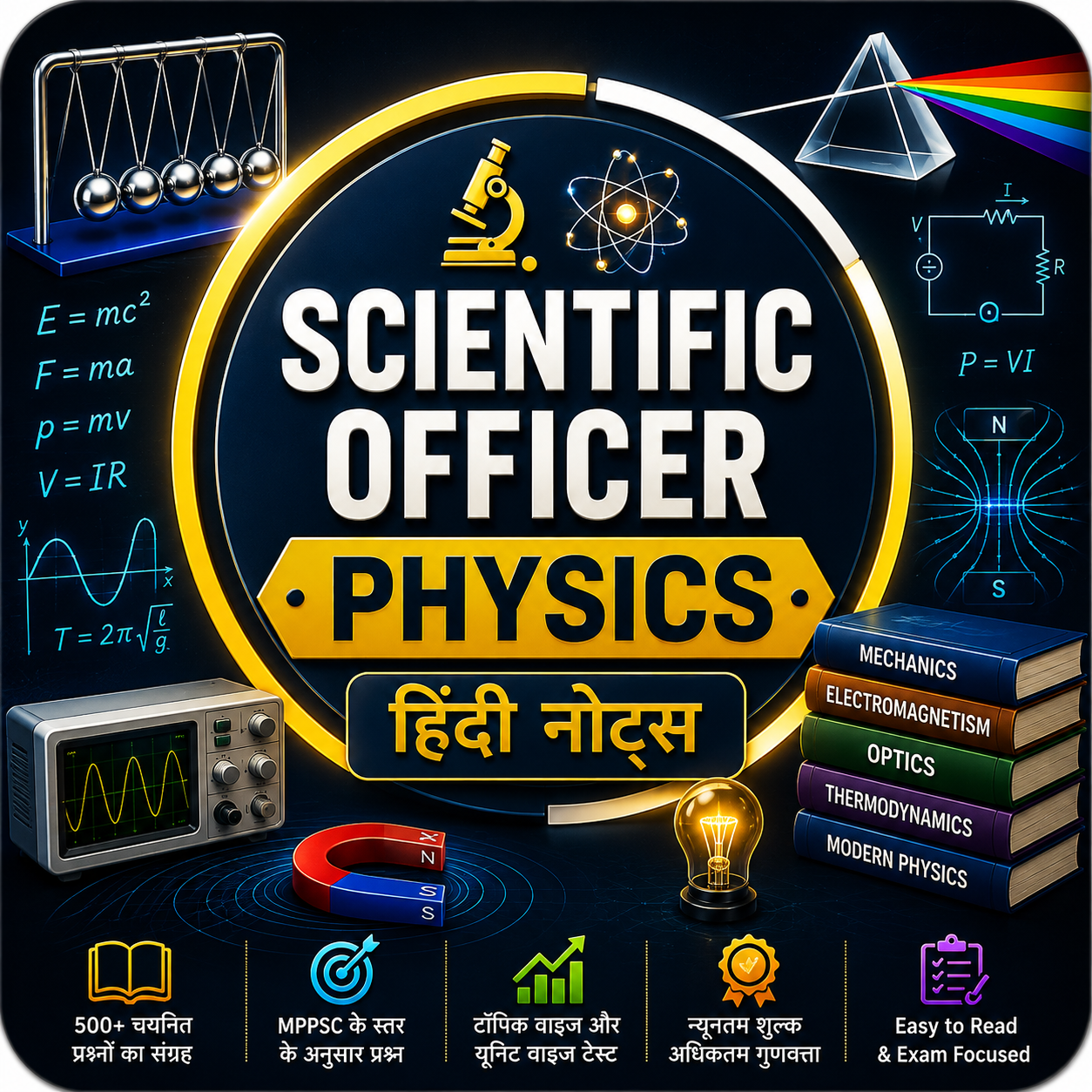 SCIENTIFIC OFFICER - PHYSICS (PART B) - HINDI e- BOOK